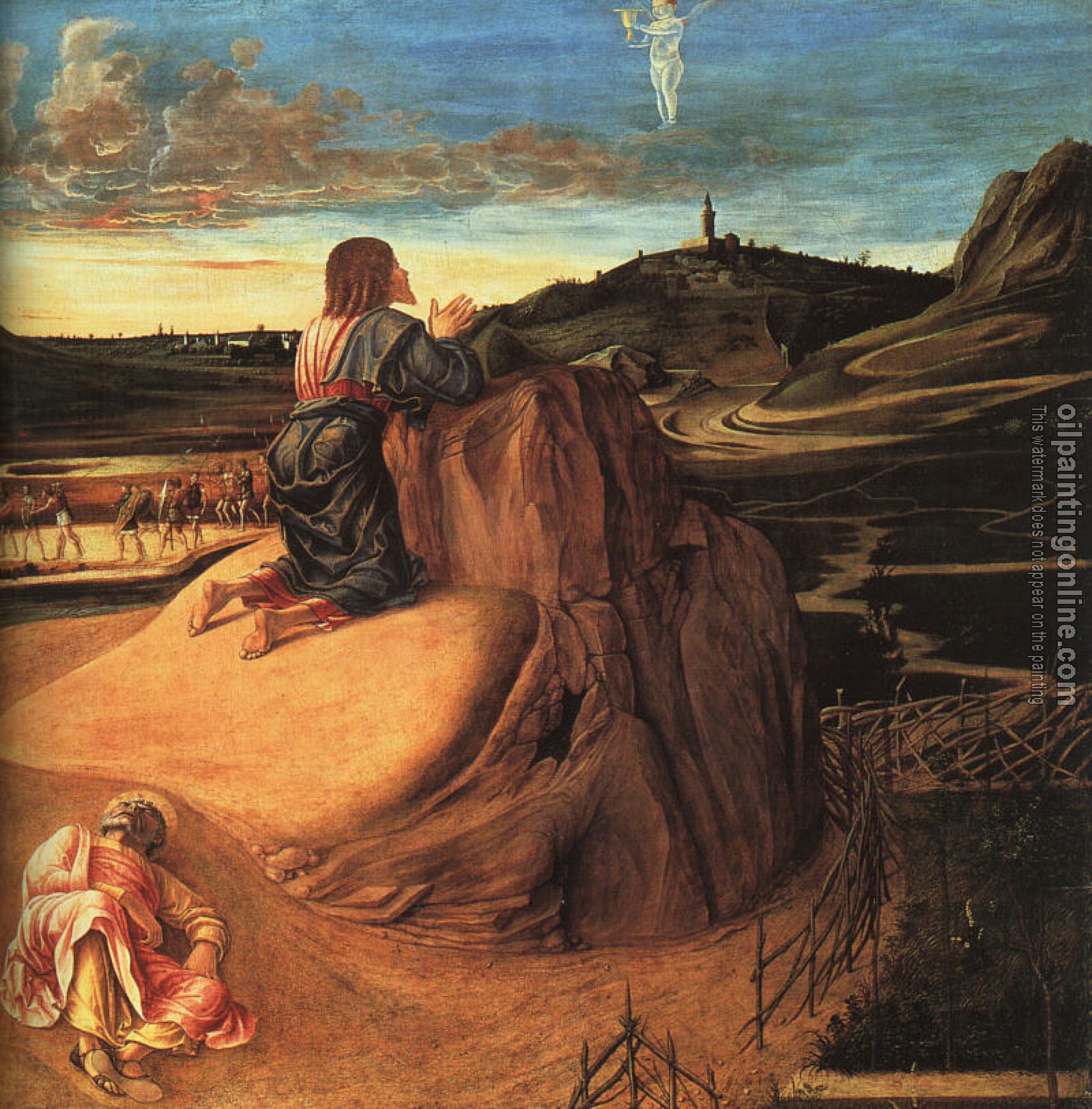 Bellini, Giovanni - Agony in the Garden, detail